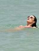 Alessandra Ambrosio Booty, Parades her Flawless Bikini Body on the Beach in Florianópolis