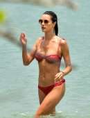 Alessandra Ambrosio Booty, Parades her Flawless Bikini Body on the Beach in Florianópolis