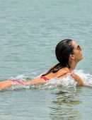 Alessandra Ambrosio Booty, Parades her Flawless Bikini Body on the Beach in Florianópolis