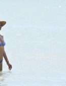 Alessandra Ambrosio Booty in Bikini on the Beach in Florianopolis