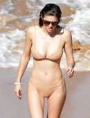 Alexandra Daddario Booty in Bikini at the Beach in Maui, Hawaii