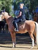 Amber Heard Booty, Horseback Riding in Los Angeles