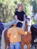 Amber Heard Booty, Horseback Riding in Los Angeles