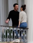 Ana de Armas with Ben Affleck on the Set of 'Deep Water' in New Orleans