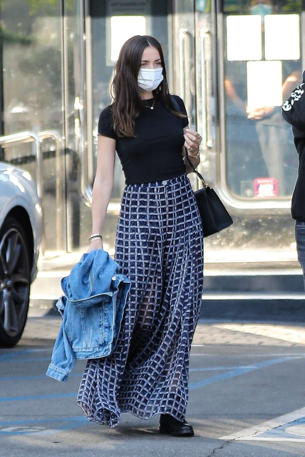 Ana de Armas and Ben Affleck Outside XIV Karats in Beverly Hills
