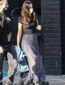 Ana de Armas and Ben Affleck Outside XIV Karats in Beverly Hills