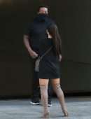 Ariana Grande Leggy, Shopping in Beverly Hills