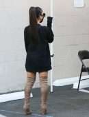 Ariana Grande Leggy, Shopping in Beverly Hills