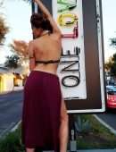 Blanca Blanco Booty, Halloween Cosplay at West Hollywood