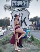 Blanca Blanco Booty, Halloween Cosplay at West Hollywood