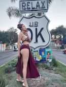 Blanca Blanco Booty, Halloween Cosplay at West Hollywood