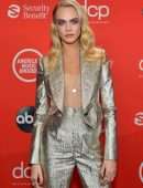 Cara Delevingne at 2020 American Music Awards in Los Angeles