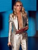 Cara Delevingne at 2020 American Music Awards in Los Angeles