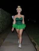 Caylee Cowan Booty, Seen Leaving Dan Bilzerian’s Halloween Party