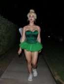 Caylee Cowan Booty, Seen Leaving Dan Bilzerian’s Halloween Party