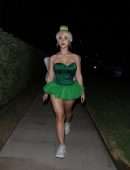 Caylee Cowan Booty, Seen Leaving Dan Bilzerian’s Halloween Party