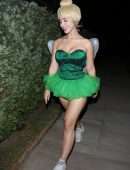 Caylee Cowan Booty Cheeks, attends Dan Bilzerian’s Halloween Party in West Hollywood