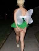 Caylee Cowan Booty Cheeks, attends Dan Bilzerian’s Halloween Party in West Hollywood