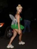 Caylee Cowan Booty Cheeks, attends Dan Bilzerian’s Halloween Party in West Hollywood