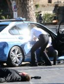 Hayley Atwell Filming 'Mission Impossible 7' in Rome