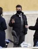 Hayley Atwell on the Set of 'Mission Impossible 7' in Rome