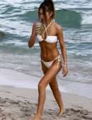 Jocelyn Chew Booty in Bikini on the Beach in Miami