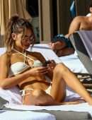 Jocelyn Chew Booty in Bikini on the Beach in Miami