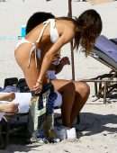 Jocelyn Chew Booty in Bikini on the Beach in Miami
