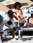 Jocelyn Chew Booty in Bikini on the Beach in Miami
