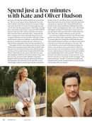 Kate Hudson and Oliver Hudson in Health Magazine - December 2020