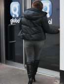 Kelly Brook Outside iHeartRadio in London