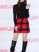 Krystal Jung at a Press Conference for "More Than Family" in Seoul, South Korea