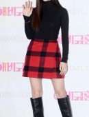 Krystal Jung at a Press Conference for "More Than Family" in Seoul, South Korea