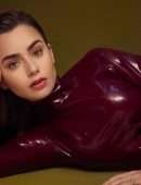 Lily Collins in Vogue Arabia - November 2020