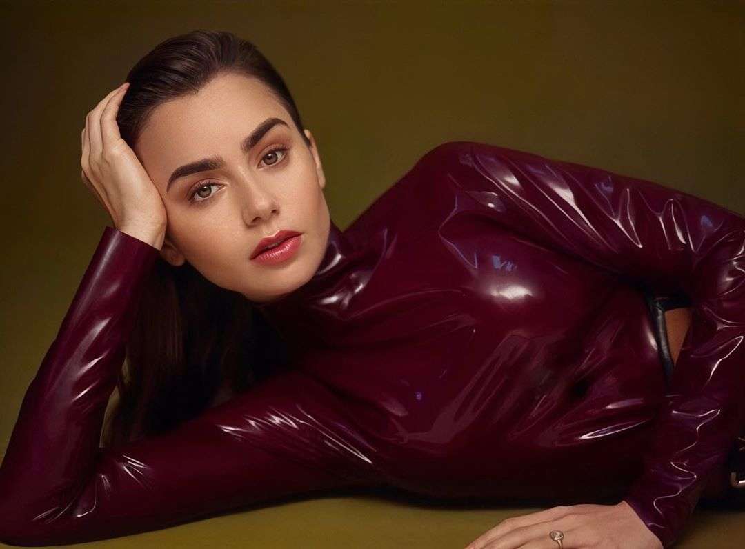 Lily Collins in Vogue Arabia - November 2020