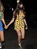 Madison Beer Leggy, Out for Halloween in West Hollywood