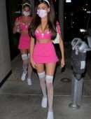 Madison Beer Booty in Halloween Costume at Catch in West Hollywood