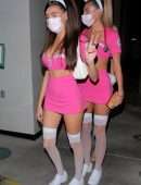 Madison Beer Booty in Halloween Costume at Catch in West Hollywood