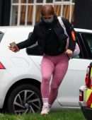 Maisie Smith Booty Outside Strictly Come Dancing Rehearsals in London