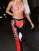 Maura Higgins at MKY HSE Halloween Party in Fancy Dress in London
