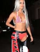 Maura Higgins at MKY HSE Halloween Party in Fancy Dress in London