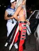 Maura Higgins at MKY HSE Halloween Party in Fancy Dress in London