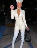 Meagan Good Spotted Arriving at a Halloween Party in West Hollywood