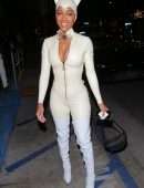 Meagan Good Spotted Arriving at a Halloween Party in West Hollywood