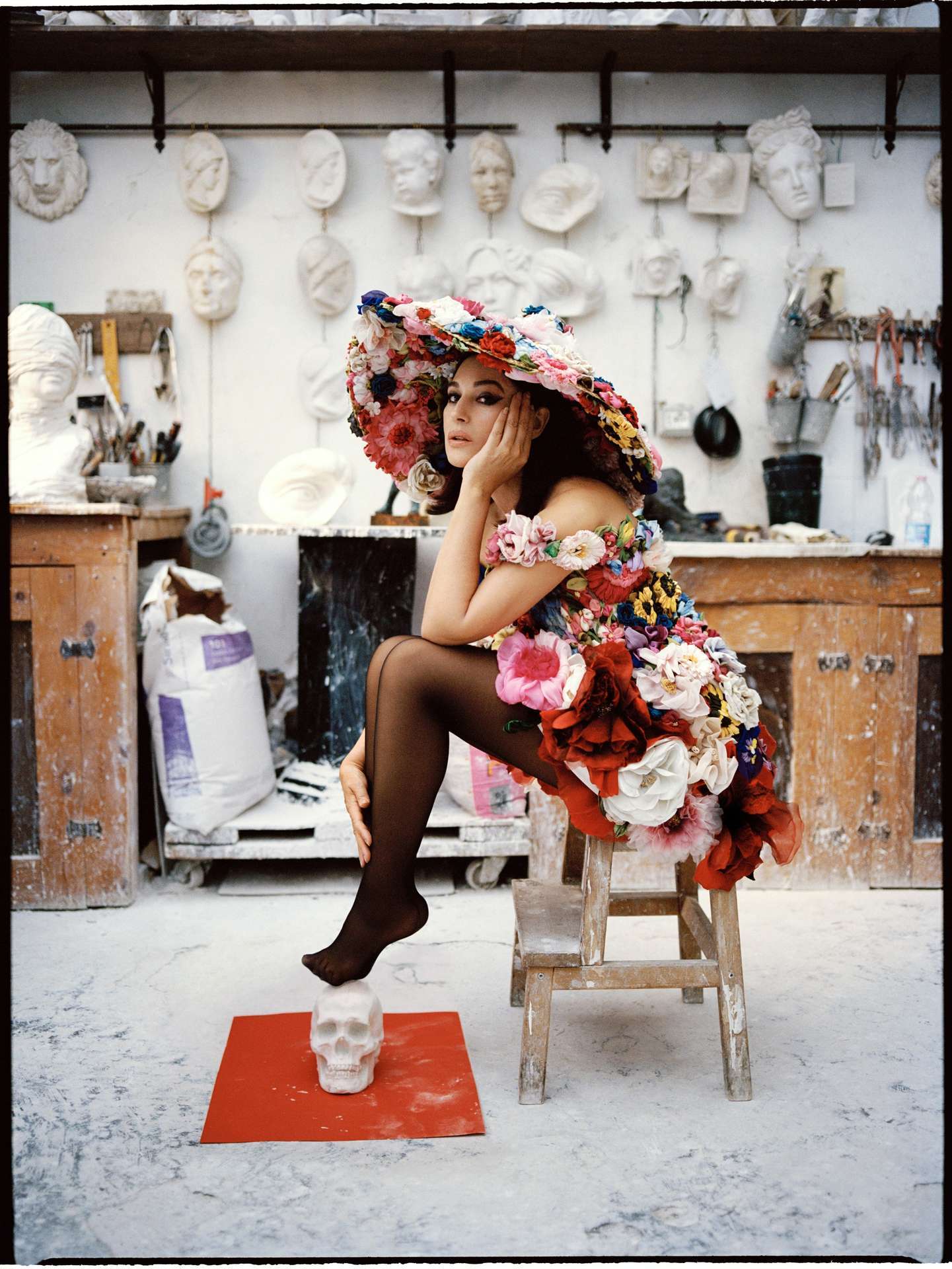 Monica Bellucci in Vogue Italia by Sebastian Faena - November 2020