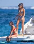 Olivia Culpo in Bikini on a Yacht in Cabo San Lucas