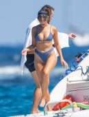 Olivia Culpo in Bikini on a Yacht in Cabo San Lucas