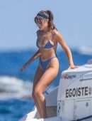 Olivia Culpo in Bikini on a Yacht in Cabo San Lucas
