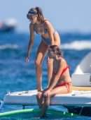 Olivia Culpo in Bikini on a Yacht in Cabo San Lucas