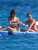 Olivia Culpo in Bikini on a Yacht in Cabo San Lucas